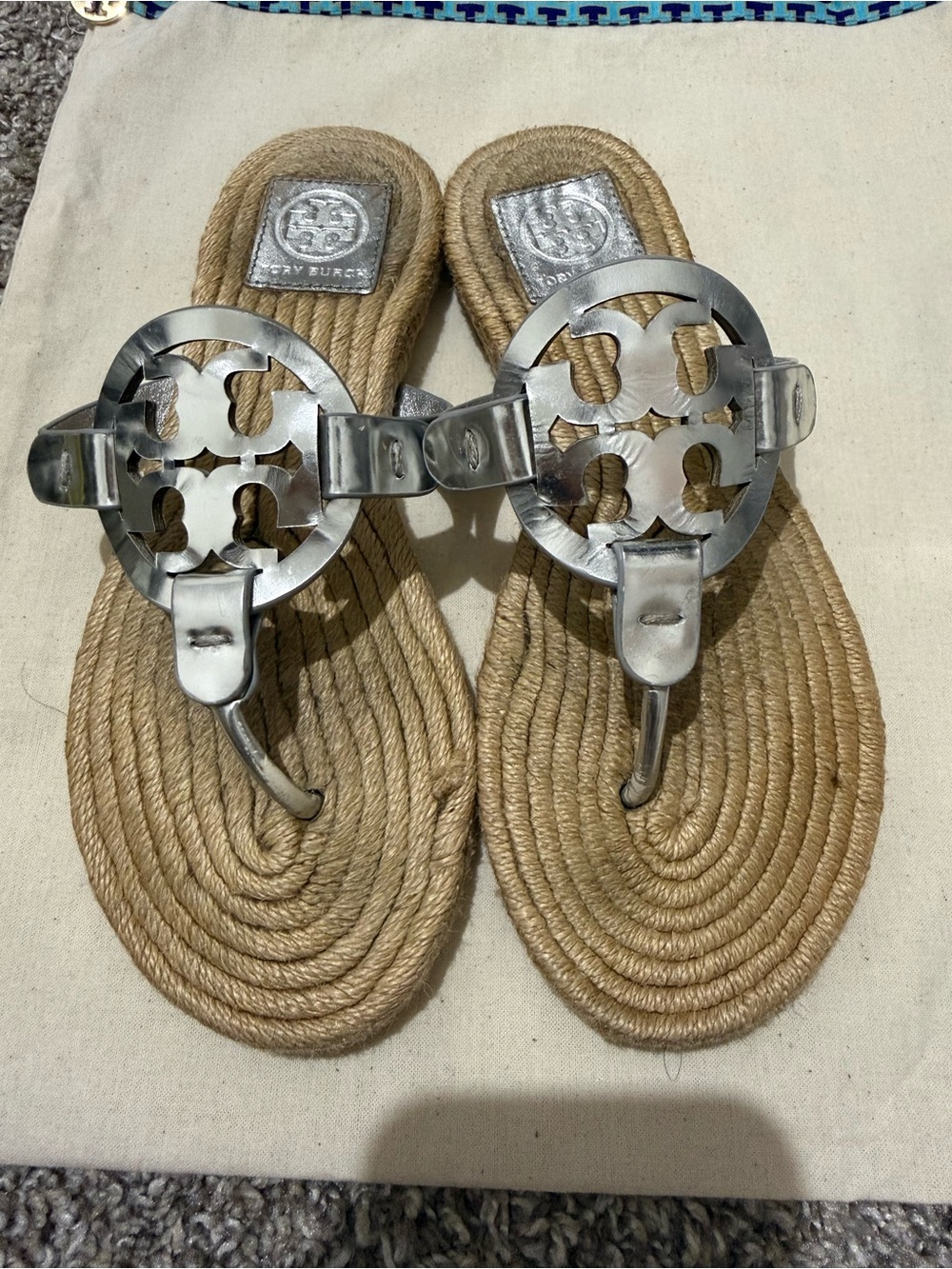 Tory Burch Miller sandals size 37,5 - Picture 4 of 8